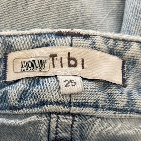 Tibi Light Blue Flare & Wide Leg Jeans - Picture 5 of 13